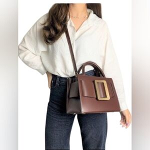 Boyy Bobby 23 EUC Oxblood Bag